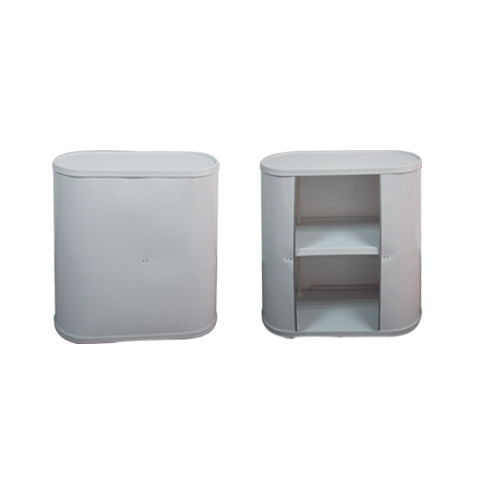 pvc促銷臺 abs促銷臺 弧形促銷臺