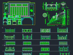 中式精品圖庫 雕花窗格、鏤空花形隔斷門窗屏風(fēng)圖案CAD圖塊平面設(shè)計(jì)圖下載指南